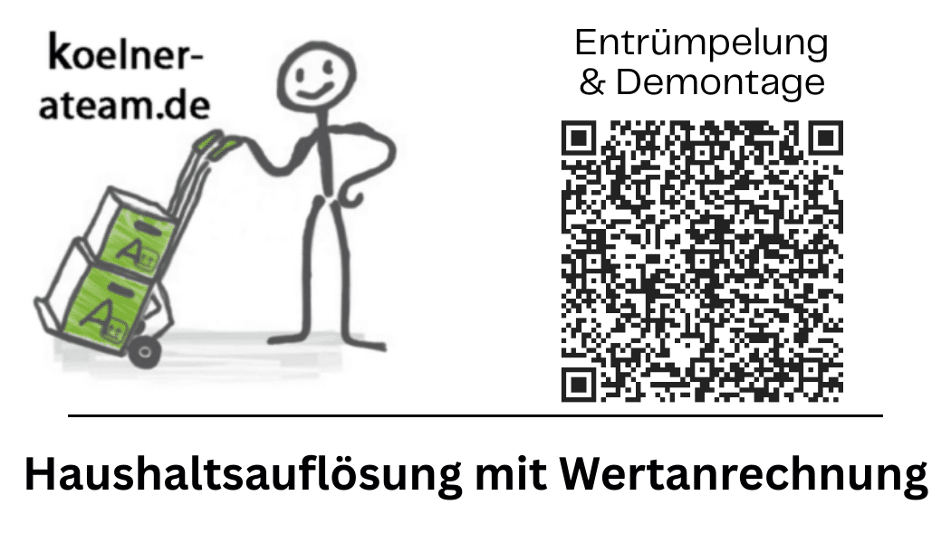 Kölner A Team
Antiquitäten bei der Haushaltsauflösung - verborgene Schätze verwerten